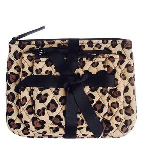 Vera Bradley COSMETIC TRIO LEOPARD 3bags NWT
